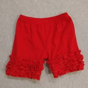 Toddler Girl knock-off Ruffle Butts Shorts-3T